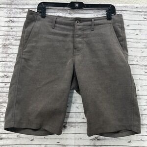 Giro Sport Design Shorts Mens 32 Brown Slim Fit Cycling Outdoor California Wool